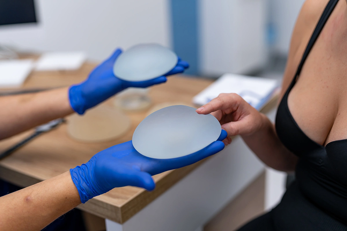 A breast implant doctor in Singapore providing implant options